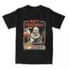 Art Crispies Terrifier Clown Shirt Apparel Men Women's Pure Fashion Retro Horror Shirt Clothes Graphic Printing Crew Neck Tees﻿