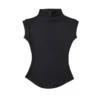 Women Summer Sexy Turtleneck Sleeveless T-Shirts Tops Solid Slim Fit Pullovers Causal Tees Shirts Female Streetwear Basics Tees