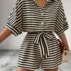 11466b0b-415c-414e-9171-da6b3e527d94.jpg Graphite Striped Casual Mini Dress
