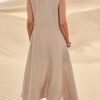 741aedcd-fe80-4324-9b06-4d54c58d6933.jpg Khaki Pocketed A-Line Midi Dress