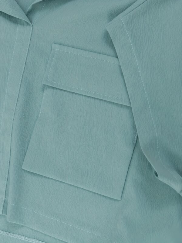 8a731d2b-e388-470e-9bd0-18604e00e2be.jpg Powder Blue Pocket Shirt & Trousers Set