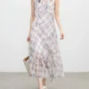 Sa2267ff222a941ac8f95555e011f6f85O.webp CHIC VEN Fashion Women Dresses A Line V Neck New Sleeveless Retro Suspender Plaid Irregular Ruffled Vacation Dress Summer 2026