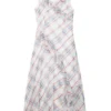 Sdc7efc5a48274fe9902f3455ea5faf2fP.webp CHIC VEN Fashion Women Dresses A Line V Neck New Sleeveless Retro Suspender Plaid Irregular Ruffled Vacation Dress Summer 2026