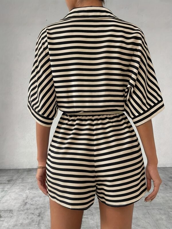 f2442448-5433-4111-bc25-82b5fcad2291.jpg Graphite Striped Casual Mini Dress
